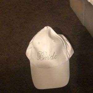 White Bride baseball cap
